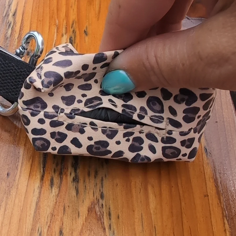 Cheetah Dog Waste Pouch Poop Bag